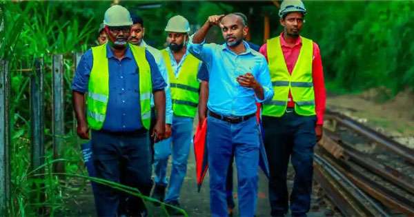 උඩරට දුම්රිය මාර්ගයේ වැඩ අවසන් අධියරේ