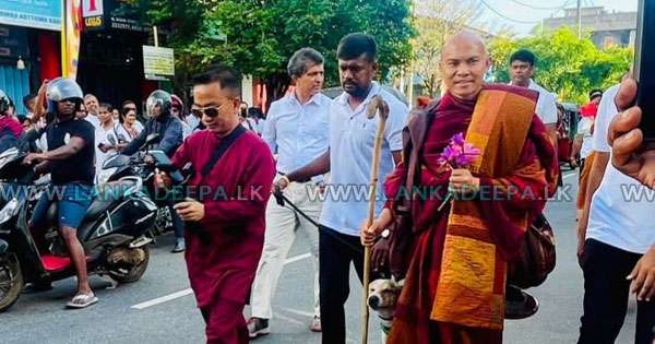 සාමයේ පාගමනේ තෙවැනි දිනය අදයි