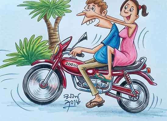 ආදරේට ඇස් වහලා  රෝහලේ ලැගලා