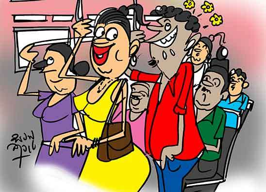 බලෙන් ෆෝන් අංකය දෙන්න ගිහින්  “කුකුළා” ගුටිකාලා
