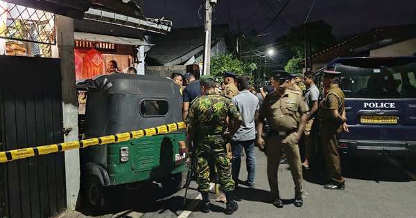 දෙහිවල නිවෙසකට බෝම්බ ප්‍රහාරයක්:දරු දෙනෙක් මරුට