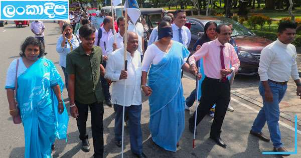 සුදු සැරයටි දිනයට පුරපතිනියත් දෑස් බැද සහභාගීවෙයි