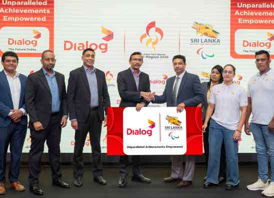 ආසියානු පැරා ක්‍රීඩා උළෙලේ ජයග්‍රහණ හඹායන ශ්‍රී ලාංකීය කණ්ඩායමට, ඩයලොග් සවිය අඛණ්ඩව