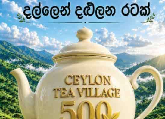 තේ පොකුරු ගම්මාන 500 ක් ආරම්භ කිරීමේ සමාරම්භක උත්සවය අද