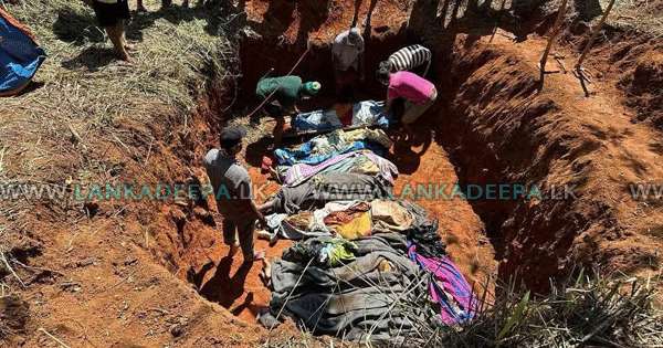 අවසන් ගෞවර නෑ:පෙට්ටියක්වත් නැතිව වැළලුණු මිනිස්සු