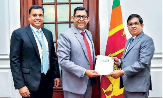 Rebuild Sri Lanka අරමුදලට හැටන් නැෂනල් බැංකුවෙන් රුපියල් මිලියන 100 ක්