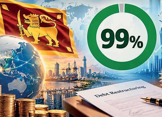 විදේශ ණය ප්‍රතිව්‍යුහගතකරණ ක්‍රියාවලිය සියයට 99ක් අවසන්  - ලෝක බැංකු නව වාර්තාව හෙළි කරයි