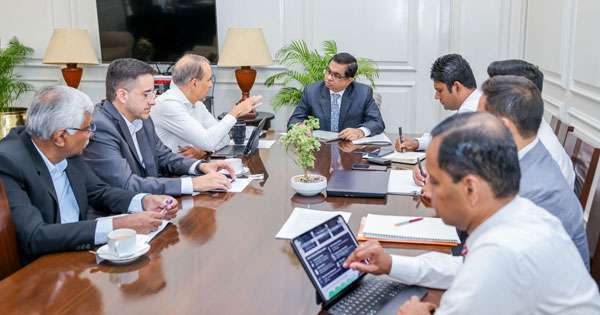 ලෝක බැංකු නියෝජිතයෝ ජනපති කාර්යාලයට