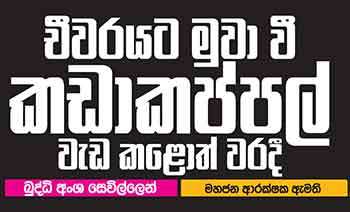 චීවරයට මුවා වී කඩාකප්පල් වැඩ කළොත් වරදී - බුද්ධි අංශ සෙවිල්ලෙන් මහජන ආරක්ෂක ඇමති