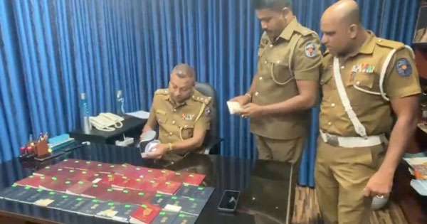 හොර ලේඛන සැකසීමට අනුන්ගේ ගුවන් ගමන් බලපත් 48ක් සමග ආගමන විගමන හිටපු ක.ක.ස මාට්ටු
