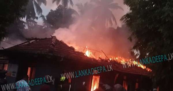 වැඩිහිටි නිවාසයක ගින්නක් - 45 ක් මුදවා ගැනෙති