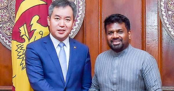 ජනපති සහ චයිනා හාබර්  සභාපති හමුවෙයි