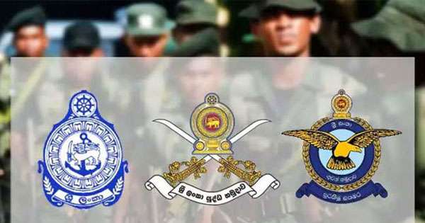ත්‍රිවිධ හමුදාවේ 5,289කට උසස්වීම්