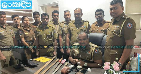 ගල්කිස්සේ මෙහෙයුමකින් 15ක් අල්ලයි