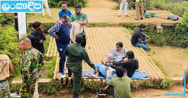 ලෝකාන්තායට වැටුණු සරසවි වෛද්‍ය සිසුවිය බේරා ගැනෙති