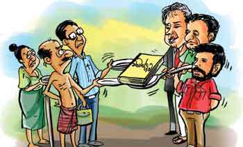 ගොවි ප්‍රශ්න සහ ජීවන වියදම ගණන් නොගෙන ආණ්ඩුවට යාහැකි දුර!