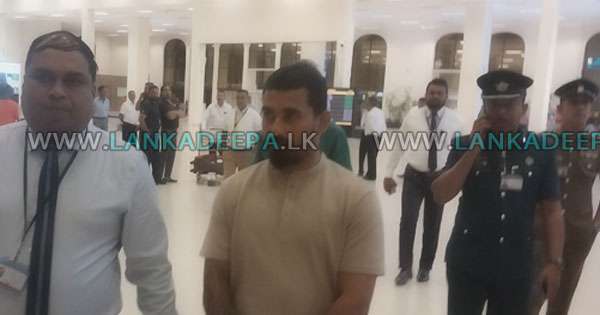 අපරාධකල්ලි  සාමාජිකයෙක් මෙරටට ගෙන එයි