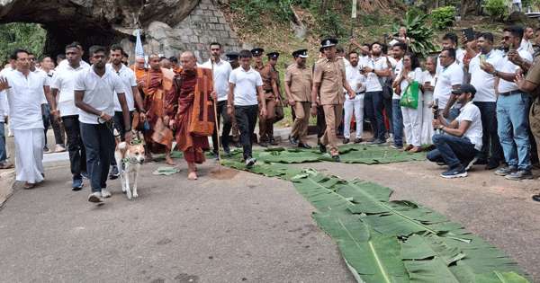 පා ගමන බෙලිගම්මන විහාරයට