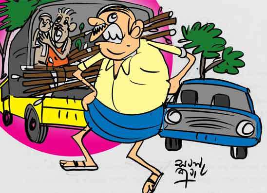 කුරුඳු ඉඩමේ “පුස්සට”  කදිම උපායක්