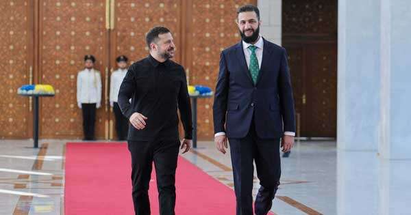 යුක්රේන ජනාධිපති සෙලෙන්ස්කී සිරියාවේ