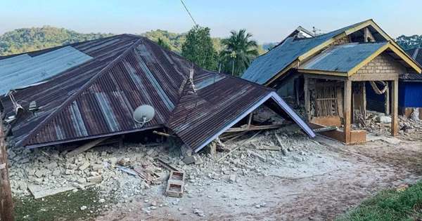 ඉන්දුනීසියා භූමිකම්පාවෙන් මරණ 38 දක්වා ඉහළට