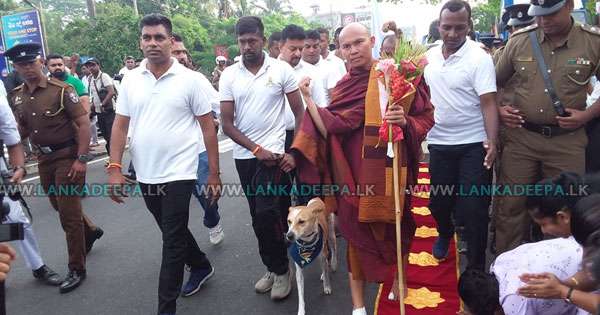 සාම පාද යාත්‍රාවේ හය වැනි දිනය අදයි