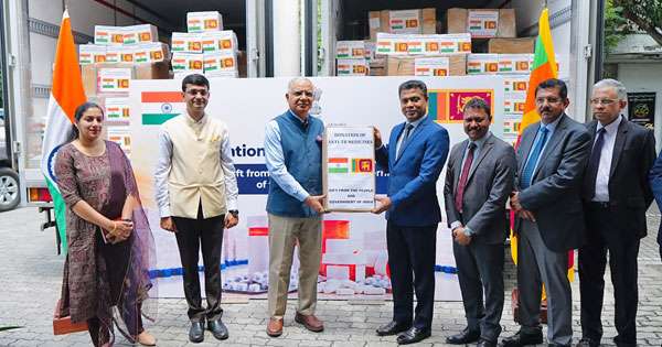 කෝටි 520ක ඖෂධ ඉන්දියාවෙන් ලංකාවට