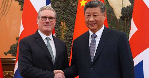 චීන - එංගලන්ත නායක හමුව