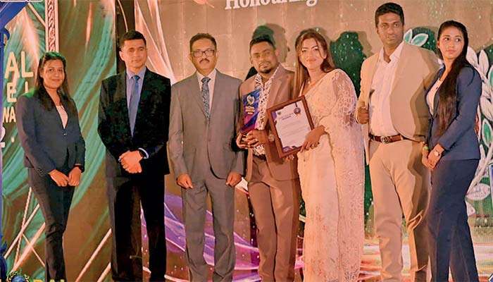 C.S.T.I බියුරෝ ජාත්‍යන්තර පුහුණු ඇකඩමියට GLOBAL LAUREL EXCELLENCE සම්මානය