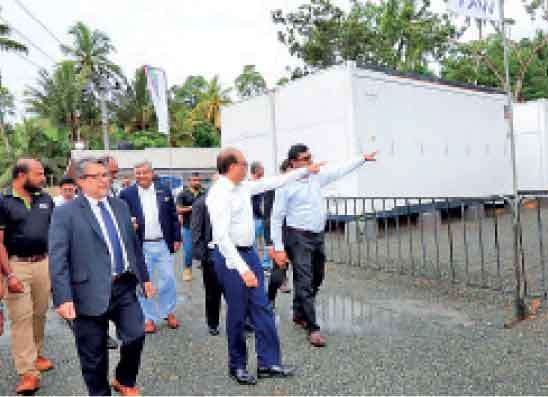 දකුණු පළාත් බැටරි බලශක්ති ගබඩා සංකීර්ණය ජාතික විදුලි පද්ධතියට
