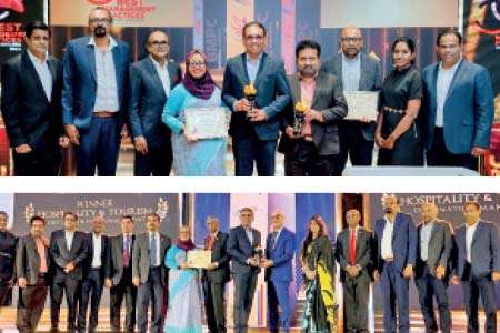 Best Management Practices Company Awards 2026 සම්මාන උළෙලේ දී එයිට්කින් ස්පෙන්ස්  ට්‍රැවල්ස් සමාගම ලංකාවේ හොඳම සමාගම් 40 අතරට