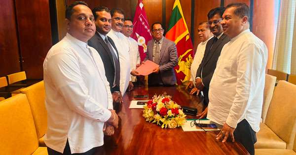 අධිකරණ ඇමතිට එරෙහි විශ්වාස භංගය කතානායකට බාරදෙයි
