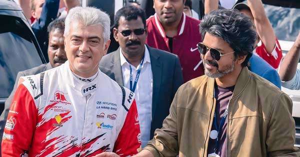 මහ ඇමති විජේ සුපිරි නළු අජිත් කුමාර් සමග තරග බිමට