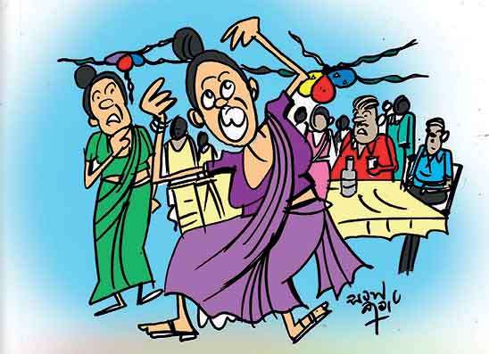 මායමට හසුවී මාලෙත් පුදලා