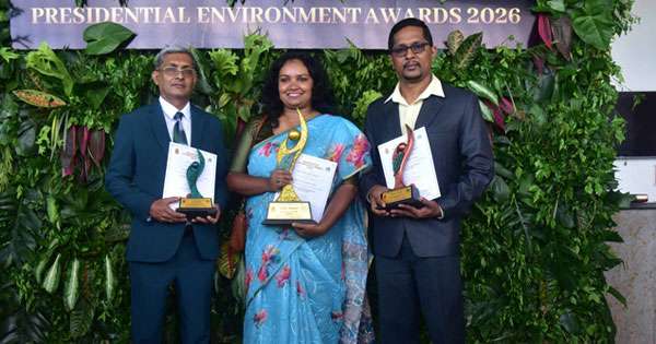 ජනාධිපති පරිසර සම්මාන උළෙලේදී විජය පුවත්පත් සමාගමට සම්මාන ත්‍රිත්වයක්