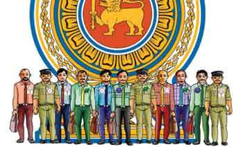 රාජ්‍ය සේවය කළශඹන ඉහළ පුටු සෙලවීම