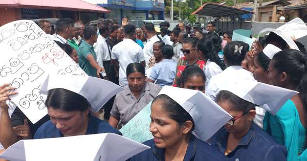 මාතර සමුපකාර රෝහලේ උණුසුම් තත්වයක්