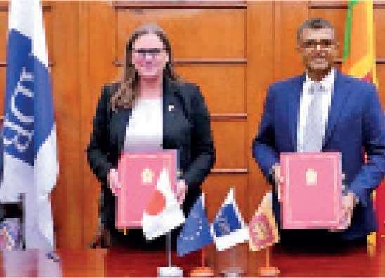 කුඩා හා මධ්‍ය පරිමාණ ව්‍යාපාර විදුලි බිලේ  බර අඩු කිරීමට ADB  සමග ගිවිසුමක්