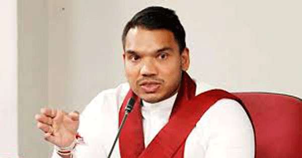 නාමල්ගෙන් මැතිසබා මහ ලේකම්ට ලියුමක්