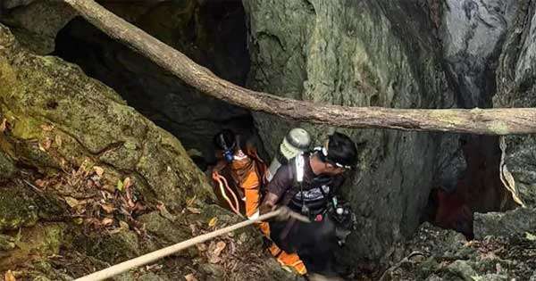 ලෙන තුළ සිරවුණු 7 දෙනාගෙන් 5 ක් බේරා ගැනෙයි