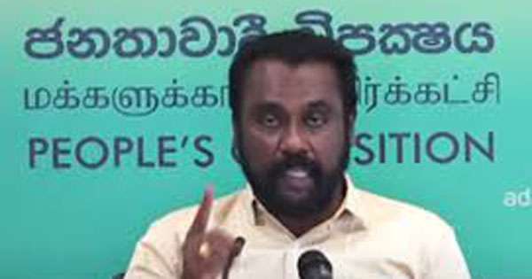 ජවිපෙ උදවියට පාර්ලිමේන්තුවේ ඉඳගන්න වත් අයිතියක් නෑ