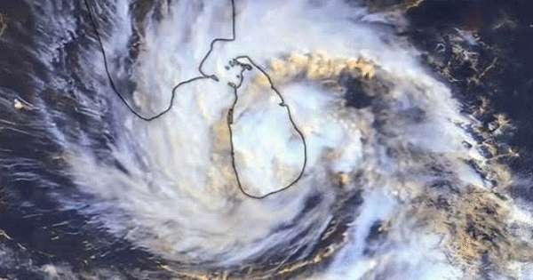 ඔර්නබ්” සුළි කුණාටුව හෙට චන්ඩ වන ලකුණු