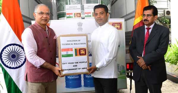 ඩෙංගු මර්දනයට ඉන්දියාවෙන් මැලතියන් ලීටර් 500ක්
