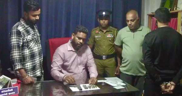 එස්.එෆ් රාජුගේ ගෙදරින් ගිනි අවි සහ උණ්ඩ සොයා ගනී