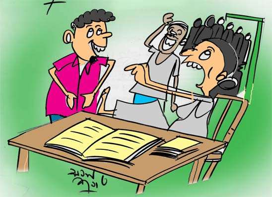 ලෙඩේ අහන්න ගිහින් රෙදි ගලෝගෙන