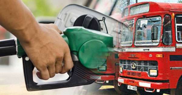 බස් රථවලට සතියකට  ඉන්ධන ලීටර් 60ත් 360ත් අතර