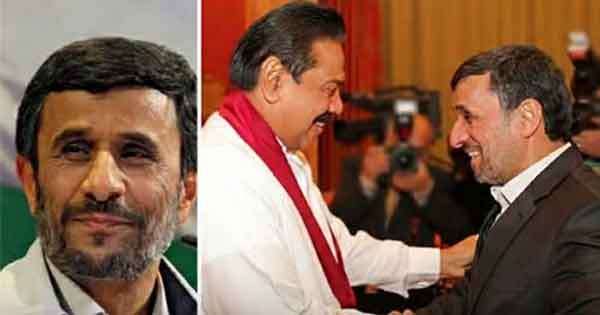 හිටපු ඉරාන ජනපති අහමදිනෙජාද් මරුට