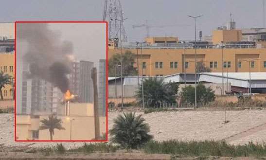 ඉරාකයේ ඇමෙරිකා තානාපති කාර්යාලයට ප්‍රහාරයක්