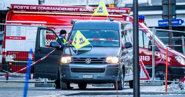 ස්විස් අවන්හලක ගින්නක්