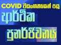 COVID වසංගතයෙන් පසු ආර්ථික පුනර්ජීවනය